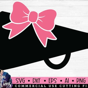 Cheer Megaphone SVG, Cheerleading SVG, Cheerleader svg, cheer team svg, cheerleader girl svg, cheer mom svg, dxf, png