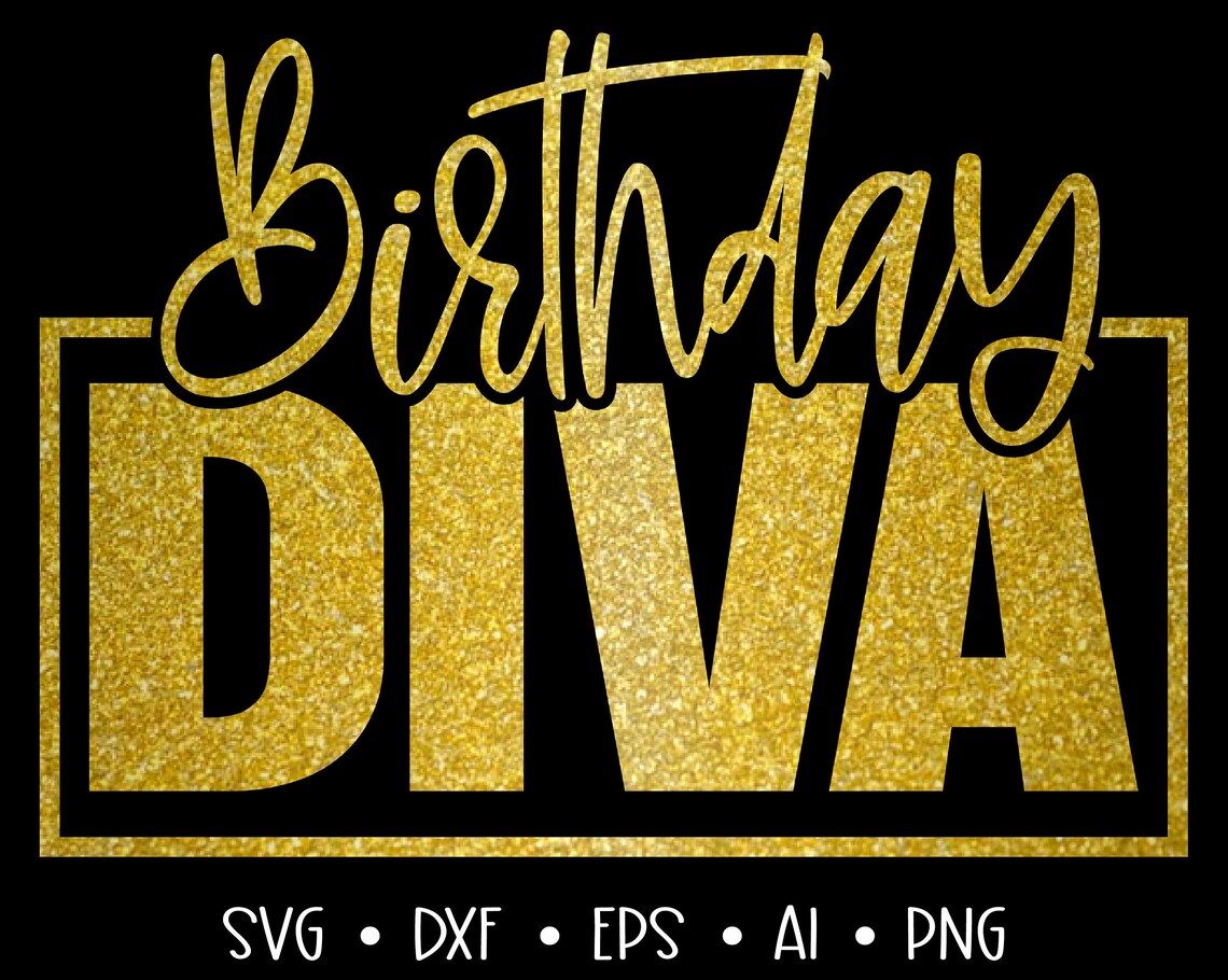 Geburtstag Diva Svg Geburtstag svg Geburtstag Spruch Svg Etsy Österreich