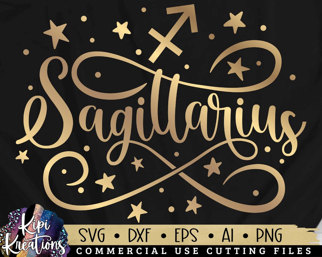 Sagittarius SVG, Zodiac SVG, Horoscope Svg, Astrology Signs Svg, Zodiac