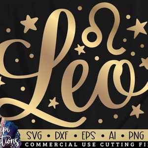 Leo SVG, Zodiac SVG, Horoscope Svg, Astrology Signs svg, Zodiac Symbols Svg, Zodiac Signs Svg, Zodiac Cut files Svg, dxf, png