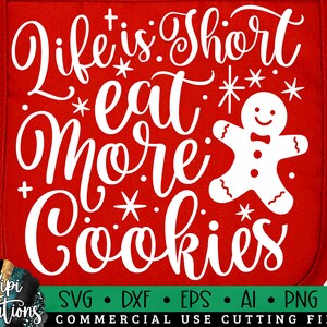 Life is Short SVG, Christmas Pot Holder SVG, Potholder, Oven Mitt Svg, Kitchen SVG, Baking Svg, Funny Kitchen Quote Svg, Dxf, Png