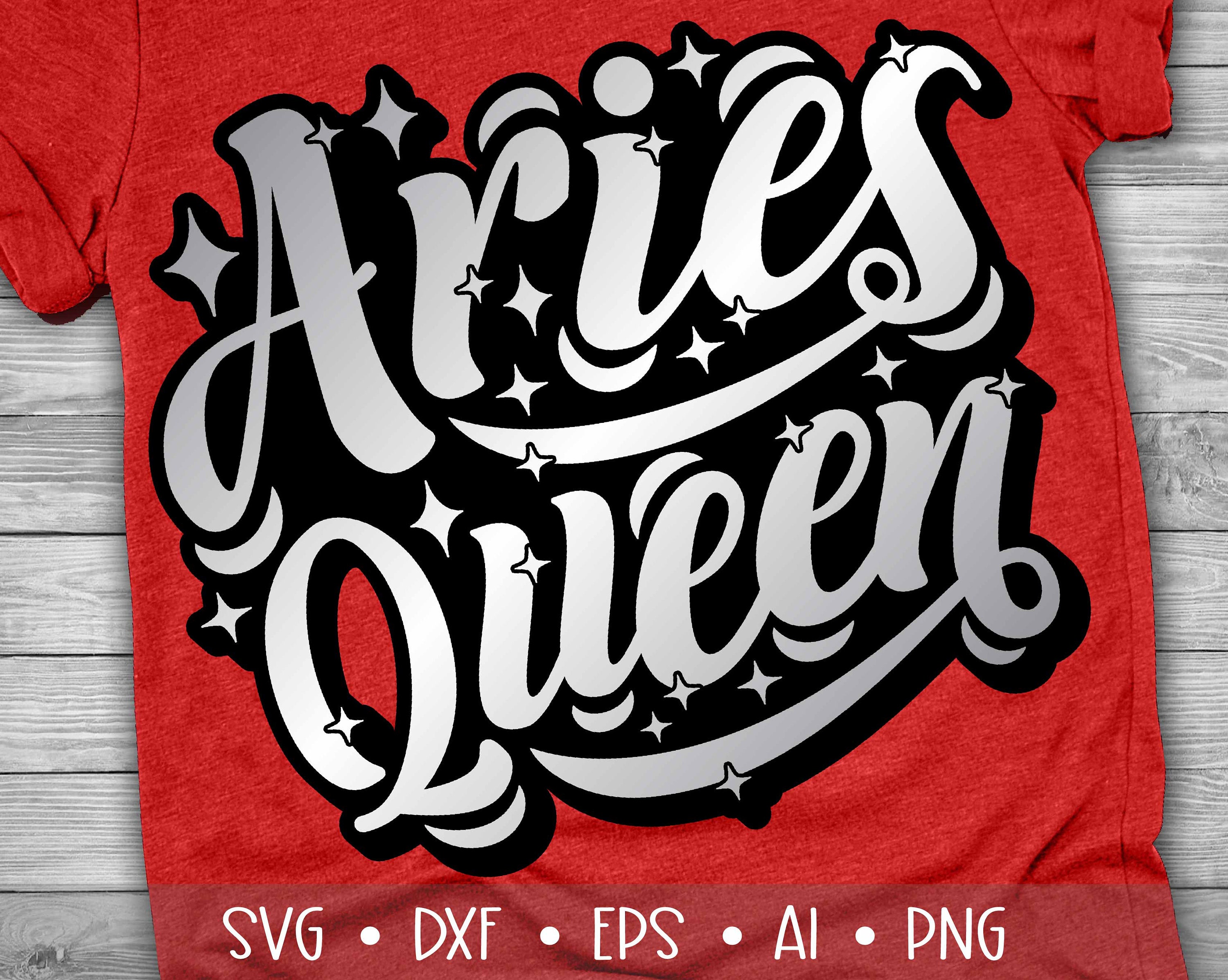 Aries Queen SVG