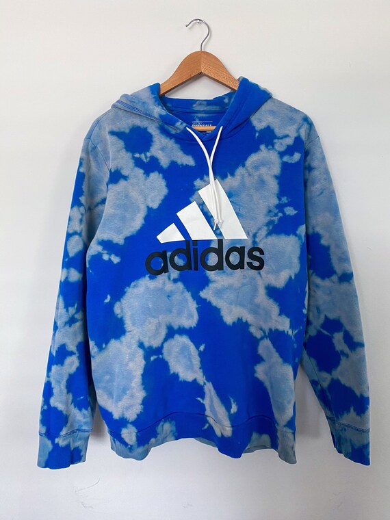 tie dye hoodie adidas