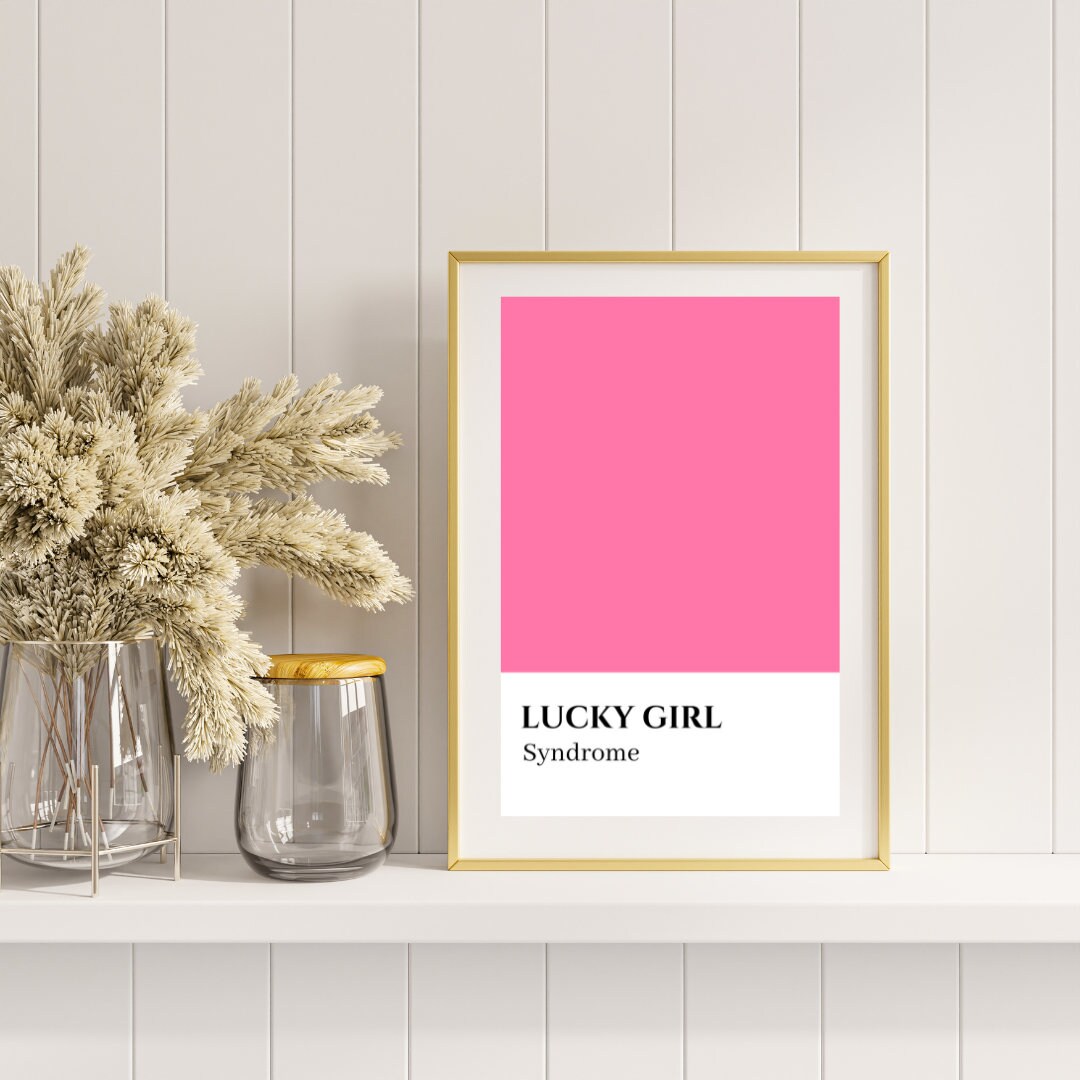 Orange and Pink Wall Art Aesthetic Wall Art Fun Wall Art Designs Dorm