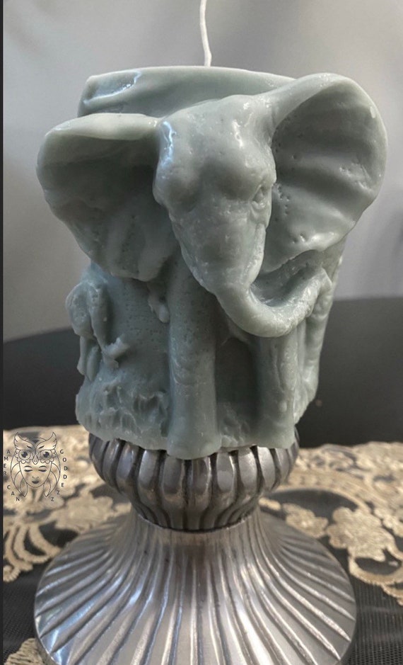 Elephant Pillar Scented Candle