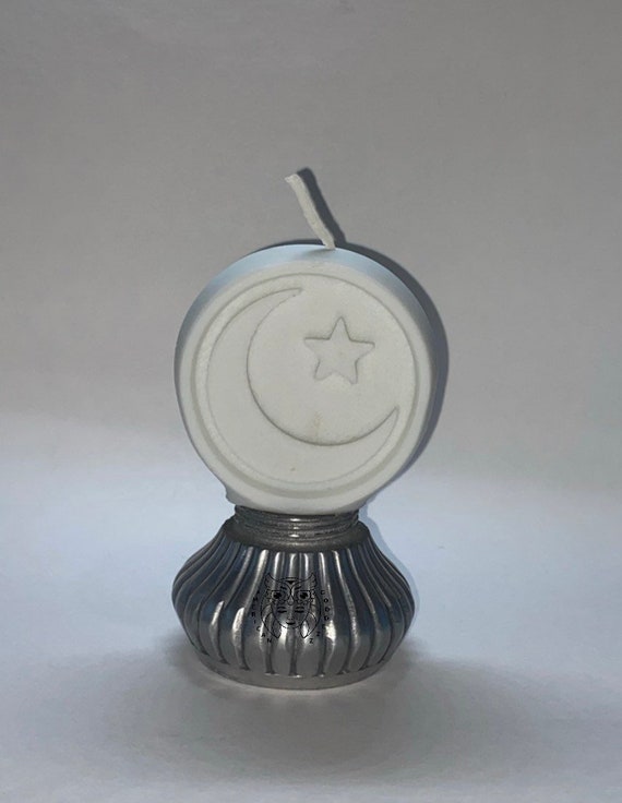 Crescent Moon Star Scented Candle