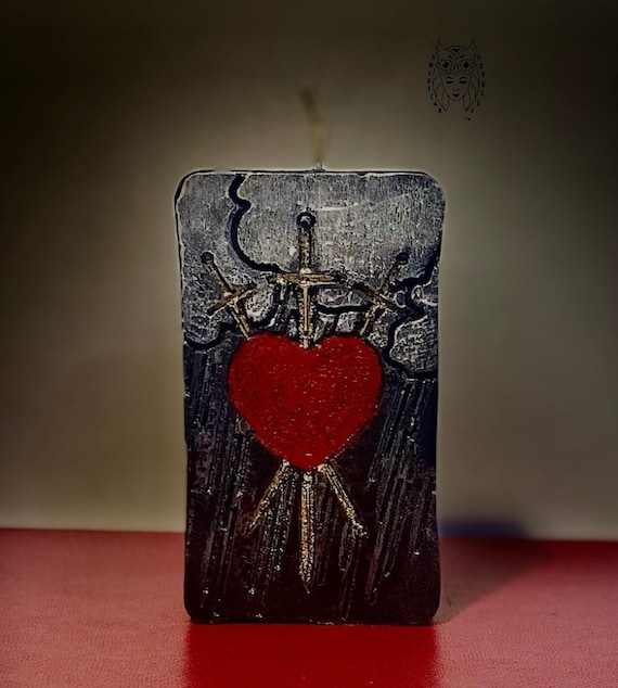 Tarot Scented Candles The Three of Swords