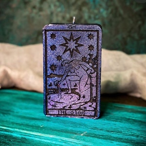Candele dei Tarocchi / La Stella / Carta dei Tarocchi Art