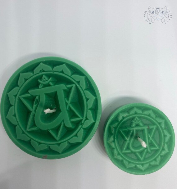 Heart Chakra / Healing Scented Candle / Chakra Candles / Reiki Charge Charged Candle