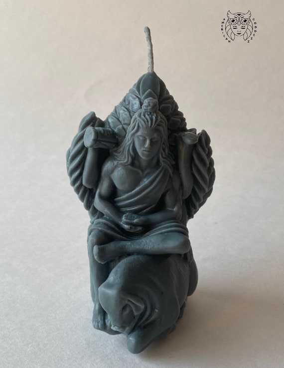 Shiva God Scented Candle / Shiva Statue / Lord Shiva