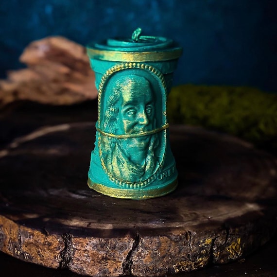 Money Benjamin Franklin Scented Candle