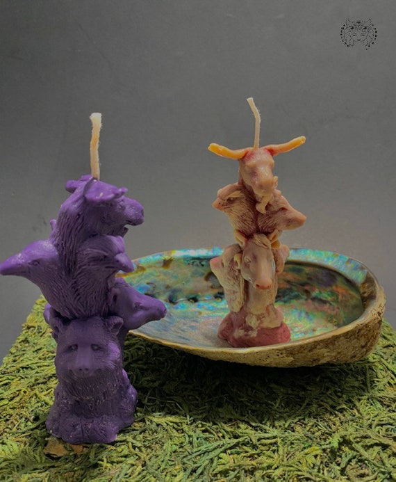 Animal Totem Scented Candle / Spiritual Animal / Animal Candle