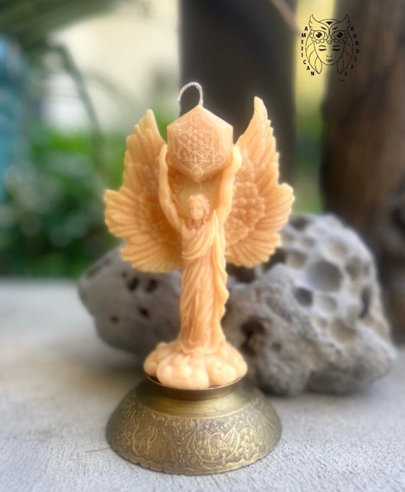 Metatron Cube / Archangel Metatron Cube Scented Candle / Archangel Metatron Sculpture