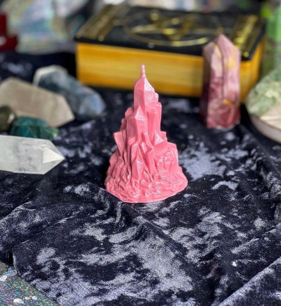 Crystal Tower Scented Candle / Crystal Candle /