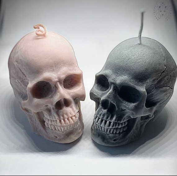 Skull Scented Candle / Skull Statue