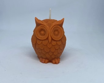 Candela profumata al gufo