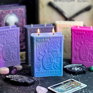 Palmistry Book Scented Candle
