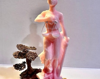 Themis Goddess / Lady Justice /  Scented Candle / Lady Justice Statue