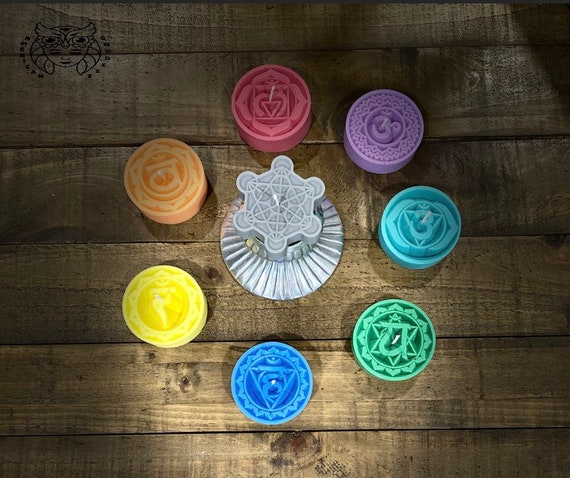 Scented Chakra Candle Set