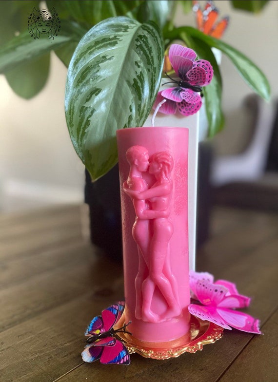 Lovers Pillar Scented Candle