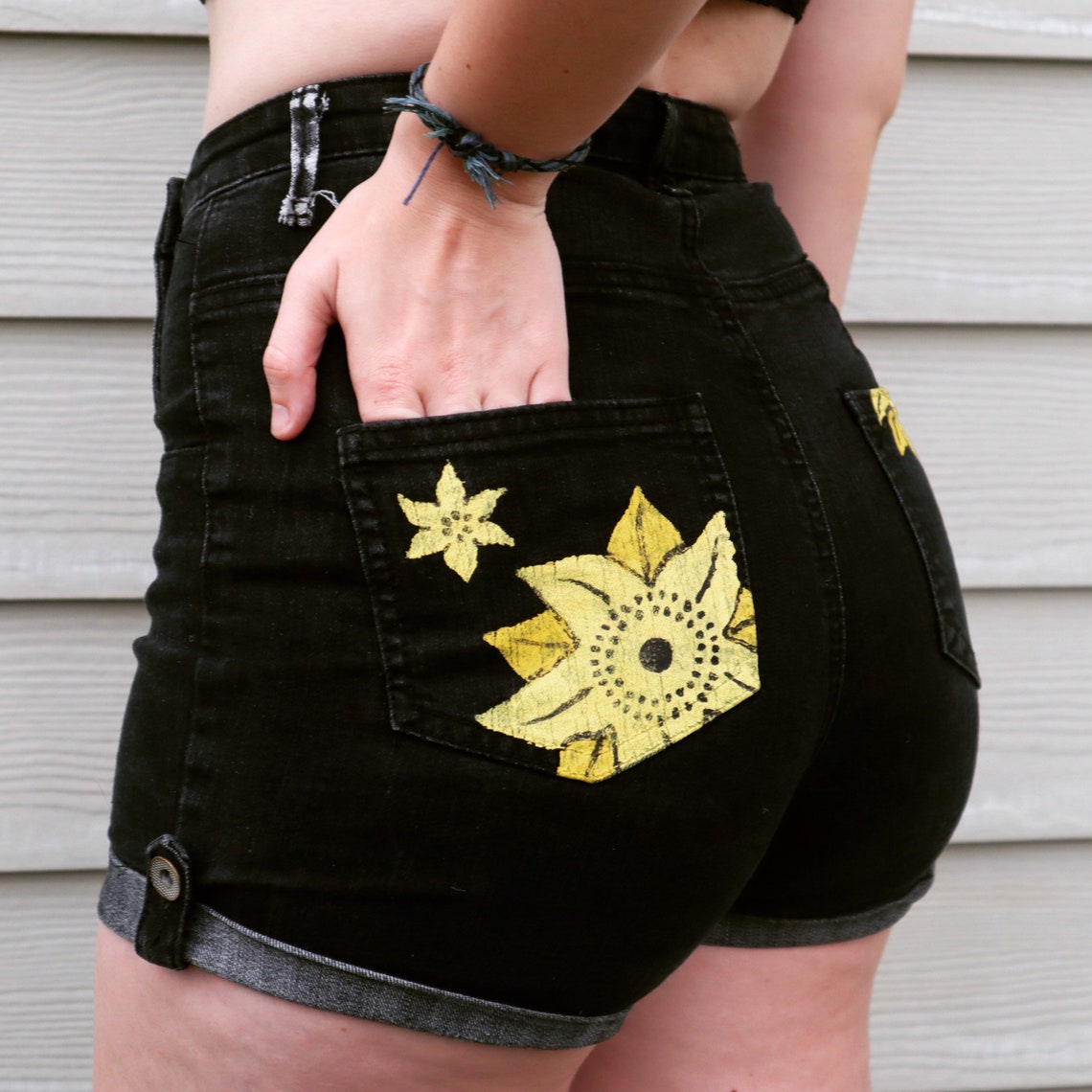 YOUR Jeans Custom Painted Etsy