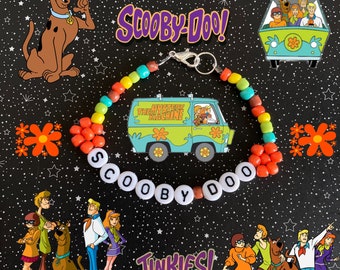 Scooby Doo Seed Bead Bracelet