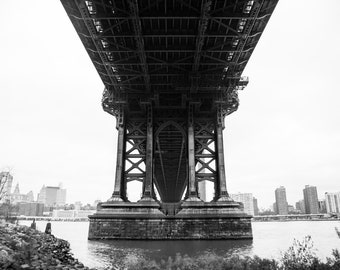 New York City Photography, NYC Photo, "Manhattan Bridge 2"