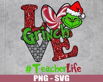 Download Teacher Grinch Svg Etsy