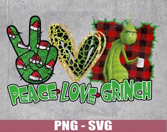 Free Free 177 Peace Love Grinch Svg Free SVG PNG EPS DXF File