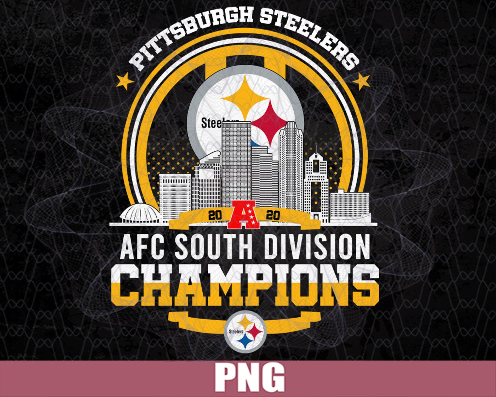 Pittsburgh Steelers AFC North Division Champions 2020 Etsy