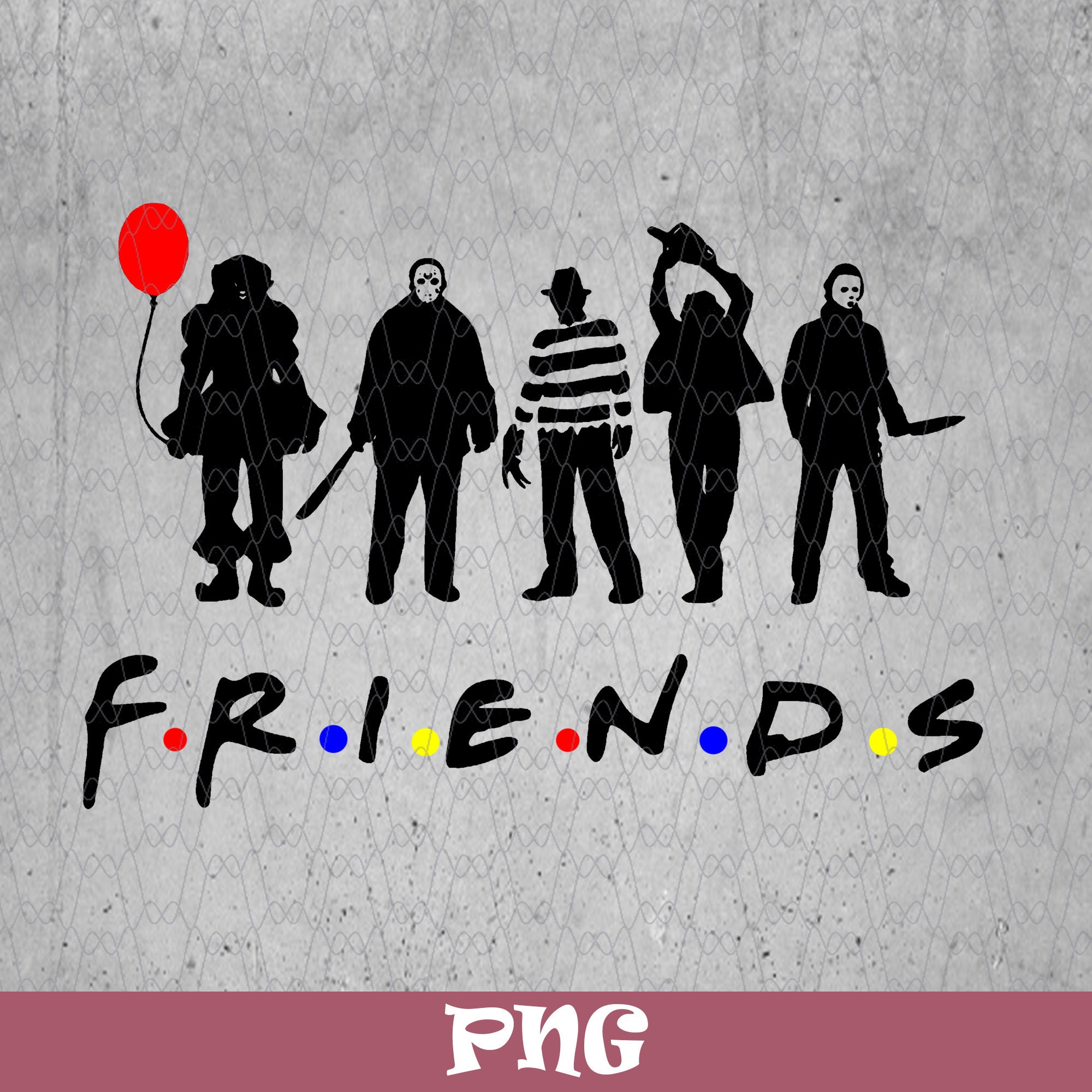 Free Free 202 Horror Characters Friends Svg SVG PNG EPS DXF File