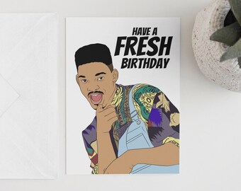 Prince Birthday Card Etsy