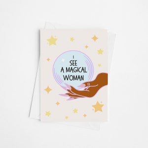 Customized Encouragement Card, Girlfriend, Friendship, Love, Happy Birthday, Just Because Any Occasion Congratulations Greeting Card for Her