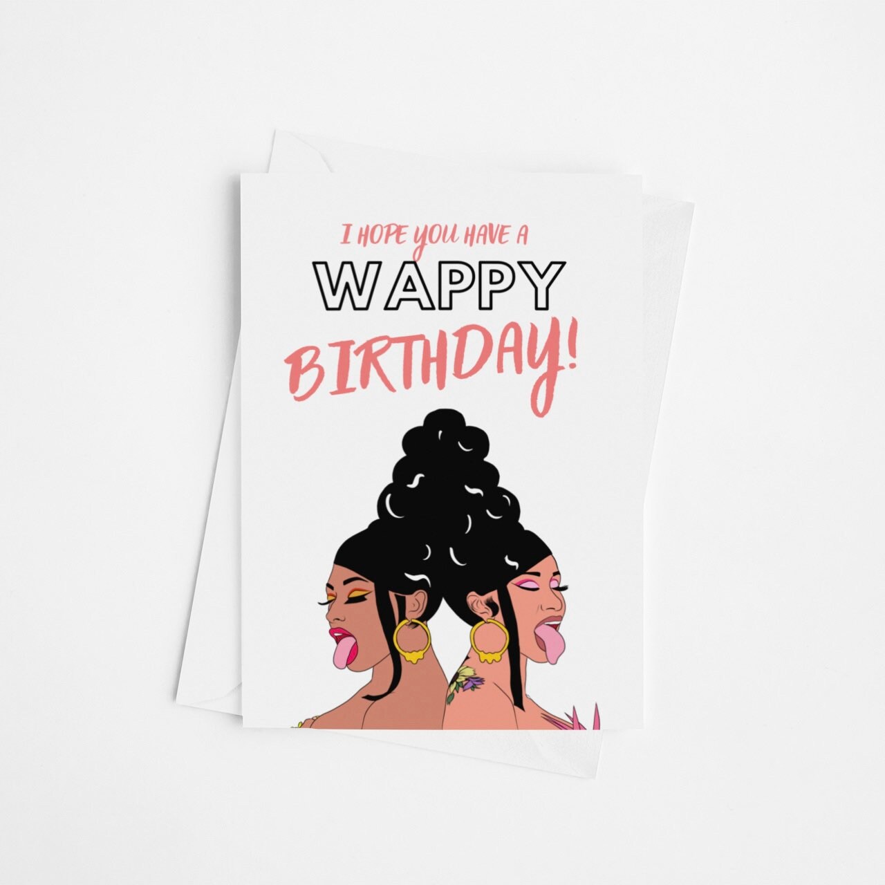 Hip-Hop Happy Birthday Card Birthday Card for Her | Etsy