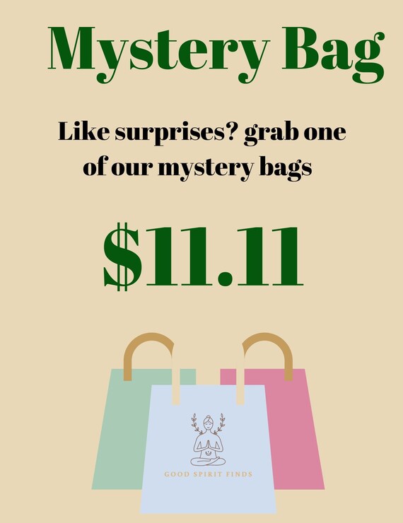Mystery Bags Spiritual Bag Good Energy Products Sale Etsy
