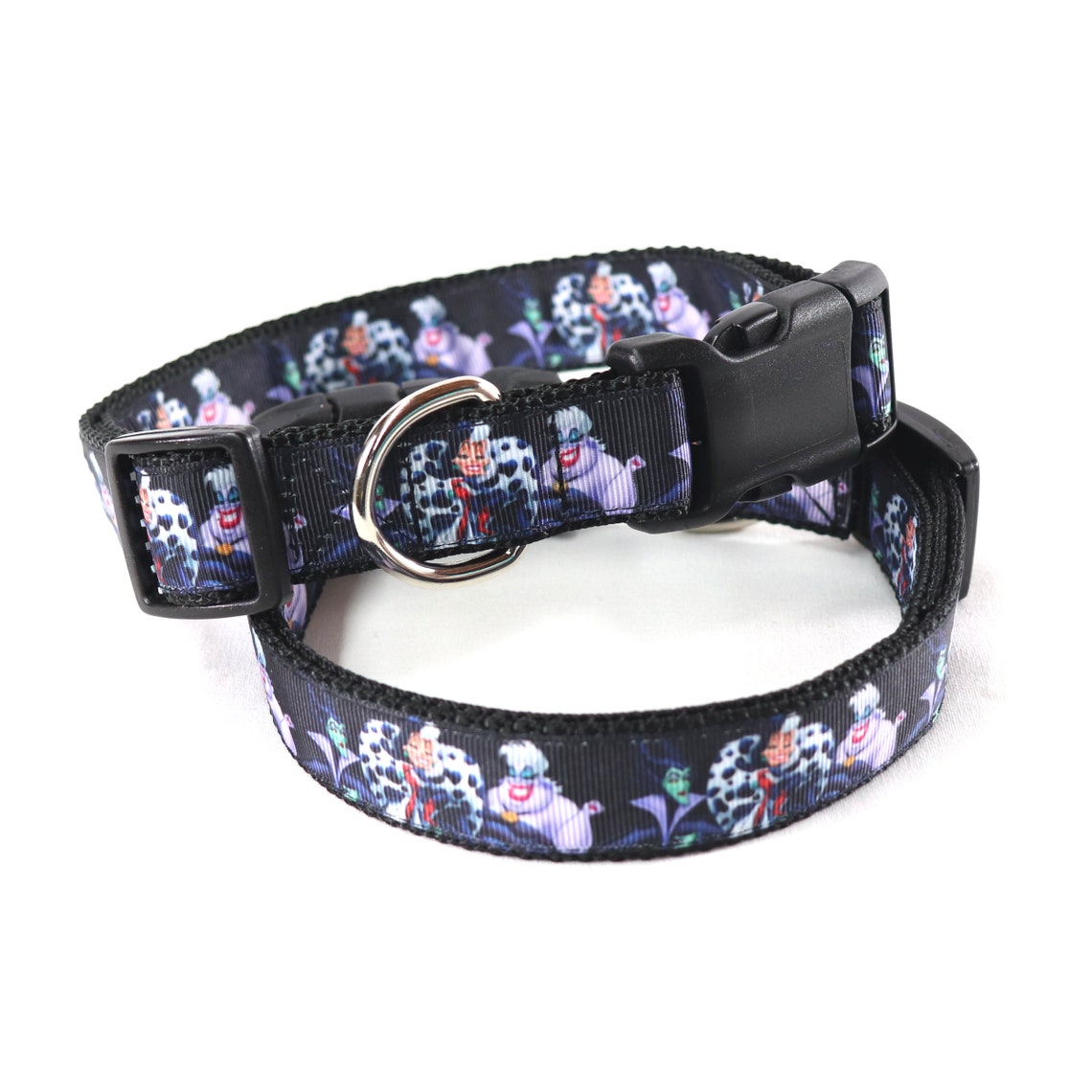 Disney Villians Dog Collars Strong Durable Adjustable Dog Etsy
