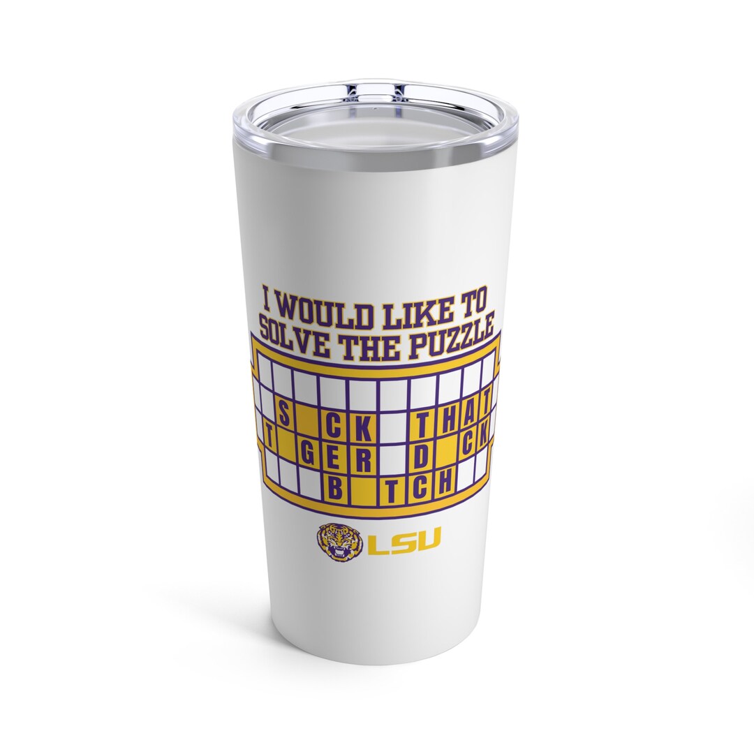 LSU Sttdb 20oz Tumbler LSU Game Day Tailgating Accessories Etsy