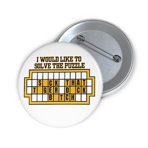 Mizzou STTDB Game Day Button, Missouri Tigers Gold Black, Mizzou Football Gameday Pin Collegiate College Sorority Gear