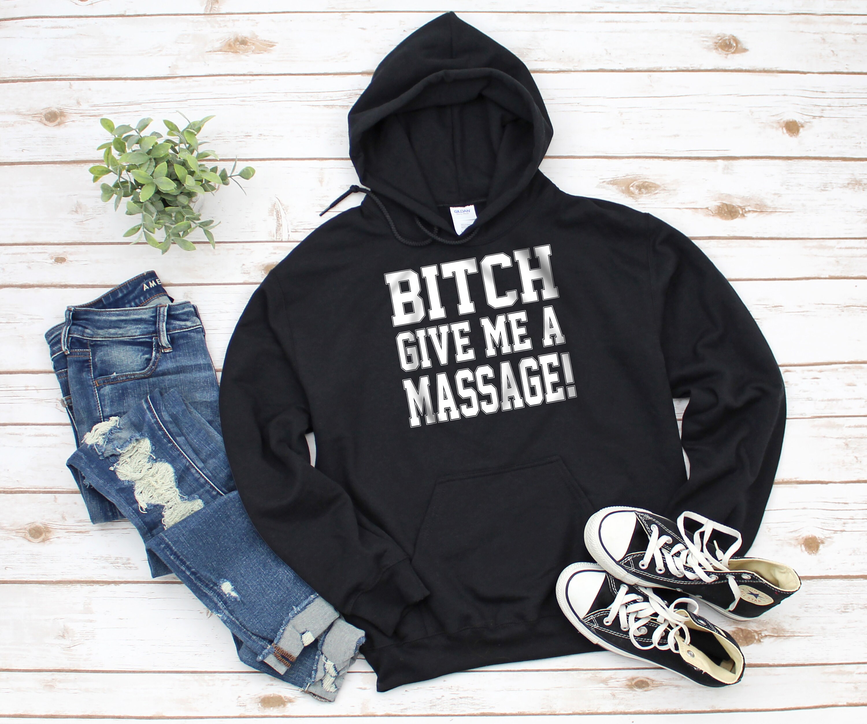 Bitch Give Me A Massage T-Shirt