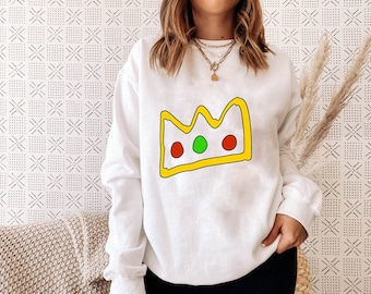 Ranboo Crown Classic Sweatshirt, Crown dream smile sweater, Ranboo Sweatshirt, Dream S.M.P Shirt - Crown Gaming Shirt