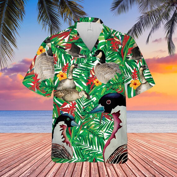 Nene Bird Hawaiian Shirt, Bird Lover Shirt, Hawaii Shirt