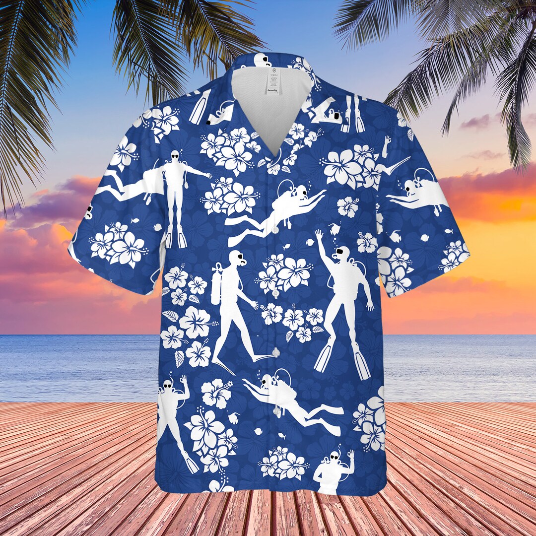 Ocean bloom half sleeves shirt main image 0