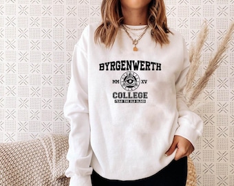 Byrgenwerth College Bloodborne Unisex Sweatshirt, Byrgenwerth College, Gamer, Bloodborne Shirt