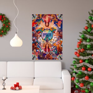 Vintage Everything Everywhere All At Once Poster, Everything Everywhere All At Once Movie Poster, Everything Everywhere Wall Art