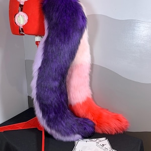 Fursuit Tail Pattern - Large Floor Dragger Dragon/Reptile  *DIGITAL FILE ONLY*