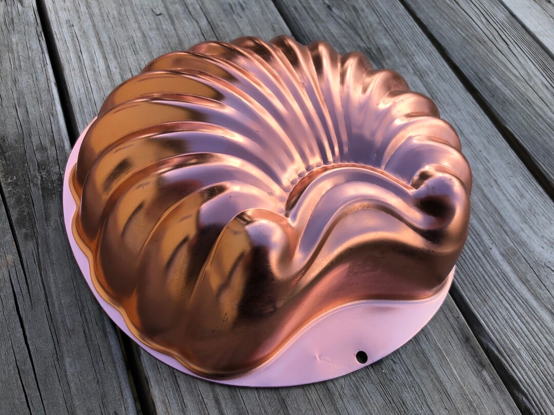Vintage Copper Wall Tin. Copper Jello Mold. Vintage Cake Pan Etsy