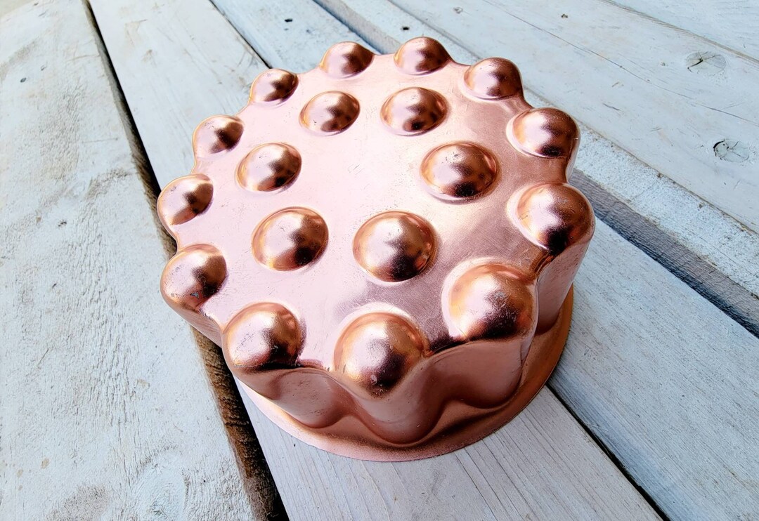 Vintage Copper Tin/jello Bumby Starburst Mold. Copper Farmhouse Wall Decor Cake Pan. Etsy