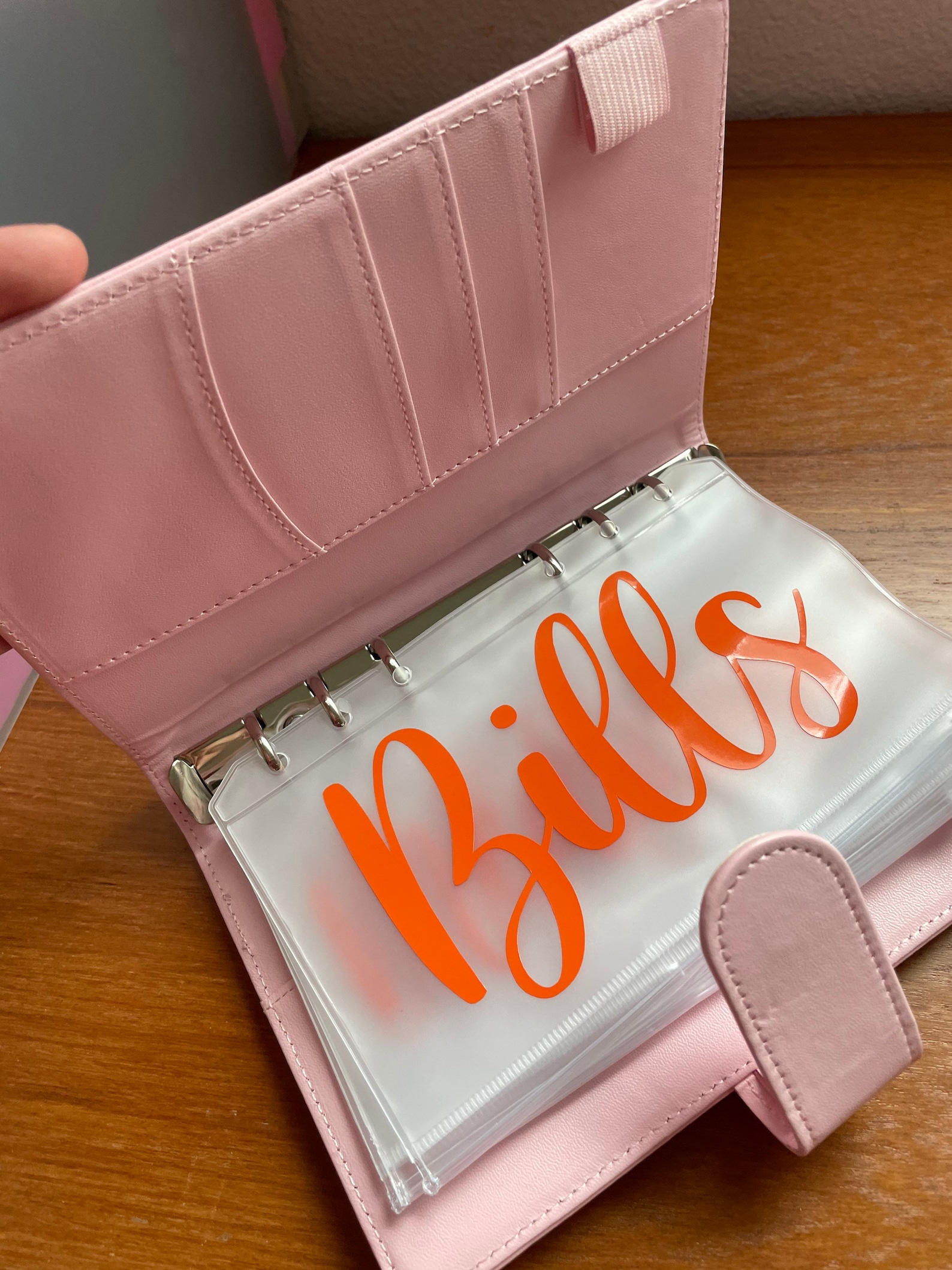 Money organizer for cash budget saving binder for finance Etsy