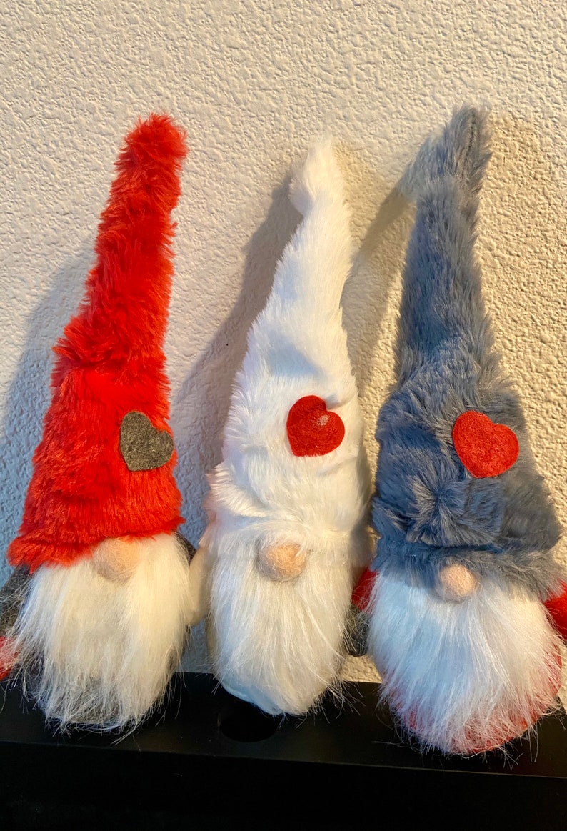 Personalized Gnomes plush gnome with family names Christmas Etsy