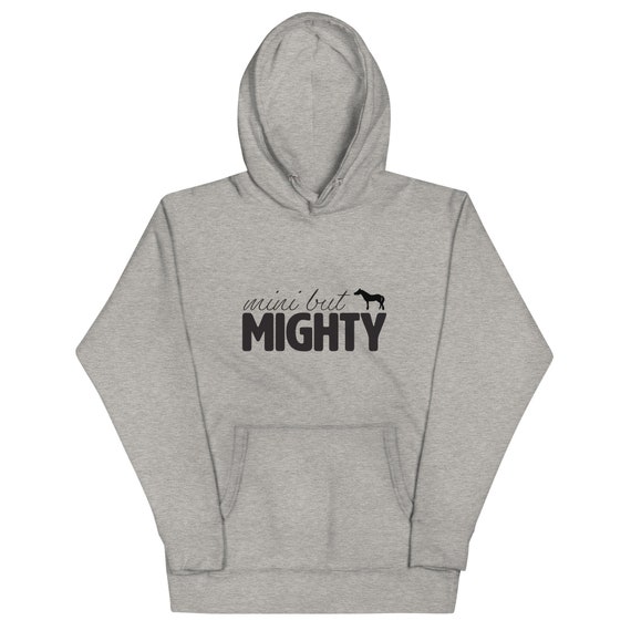 Mini But Mighty Horse Hoodie Felpa da cavallo in miniatura